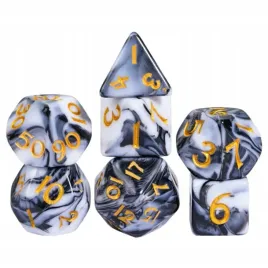 zestaw-7-kosci-czarne-biale-zloty-nadruk-d4-20-k20-rpg-dandd-mtg-baldur-gate