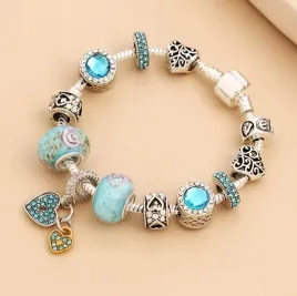 srebrna-bransoletka-charms-beads-akwamaryn-cyrkonie-serca-roze