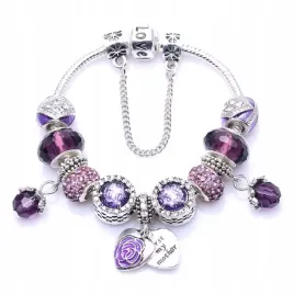 srebrna-bransoletka-charms-beads-ametyst-cyrkonie-serce-jagody-kwiaty-love