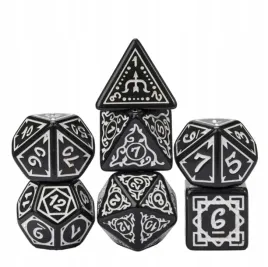 zestaw-7-kosci-biale-zdobione-czarne-d4-20-k20-rpg-dandd-mtg-baldur-s-gate-3