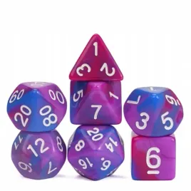 zestaw-7-kosci-fioletowe-rozowe-bialy-nadruk-d4-20-k20-rpg-dandd-mtg-board