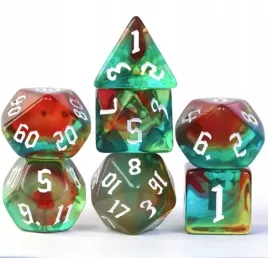 zestaw-7-kosci-niebieskie-zielone-czerwone-d4-20-k20-rpg-dandd-mtg-board