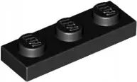 lego-czarny-plate-plytka-1x3-3623-black