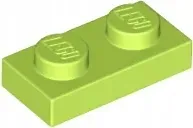 lego-limonkowy-plate-plytka-1x2-3023-lime