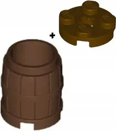 lego-brazowa-beczka-pokrywa-2x2-2489-reddish-brown