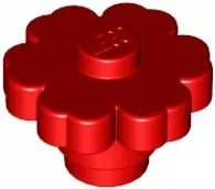 lego-czerwony-kwiatek-roslina-2x2-98262-red-flower