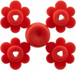 4x-lego-czerwony-kwiatek-roslina-3742-red-flower