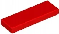 lego-czerwony-tile-plytka-gladka-1x3-63864-red