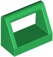 lego-zielony-tile-plytka-mod-uchwyt-1x2-2432-green