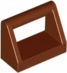 lego-brazowy-tile-uchwyt-1x2-2432-reddish-brown