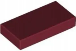lego-ciemn-czerwony-tile-plytka-1x2-3069b-dark-red