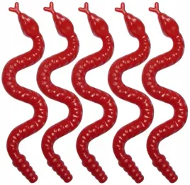 5x-lego-czerwony-waz-zmija-zwierzeta-30115-red