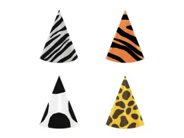 czapeczki-urodzinowe-zwierzatka-4-szt