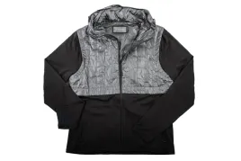 kurtka-damska-phenix-sportowa-z-polarem-z-kapturem-czarno-szara