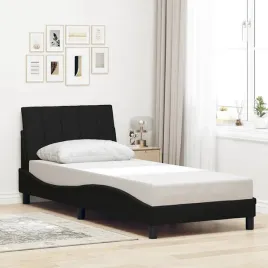 vidaxl-rama-lozka-bez-materaca-czarna-90x190-cm-tkanina