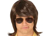 peruka-meska-brazowa-disco