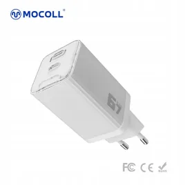 ladowarka-sieciowa-mocoll-2x-usb-typ-c-uniwersalna-67w-biala