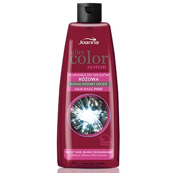 Joanna Professional Ultra Color Płukanka do włosów Różowa 150 ml