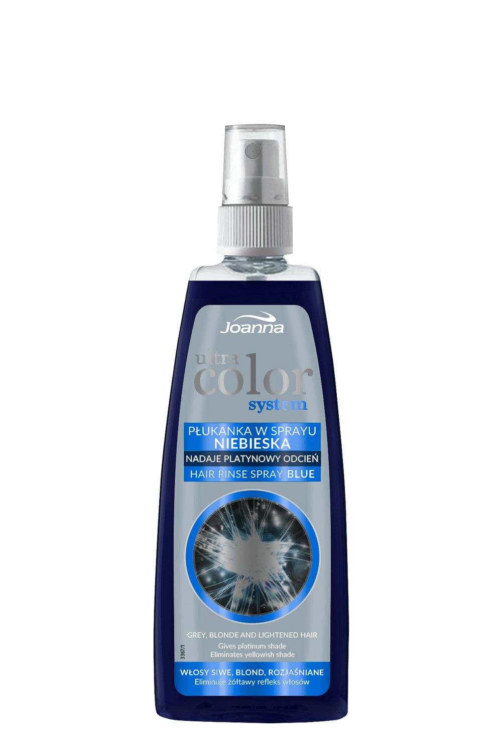 Joanna Professional Ultra Color Płukanka do włosów Niebieska 150 ml