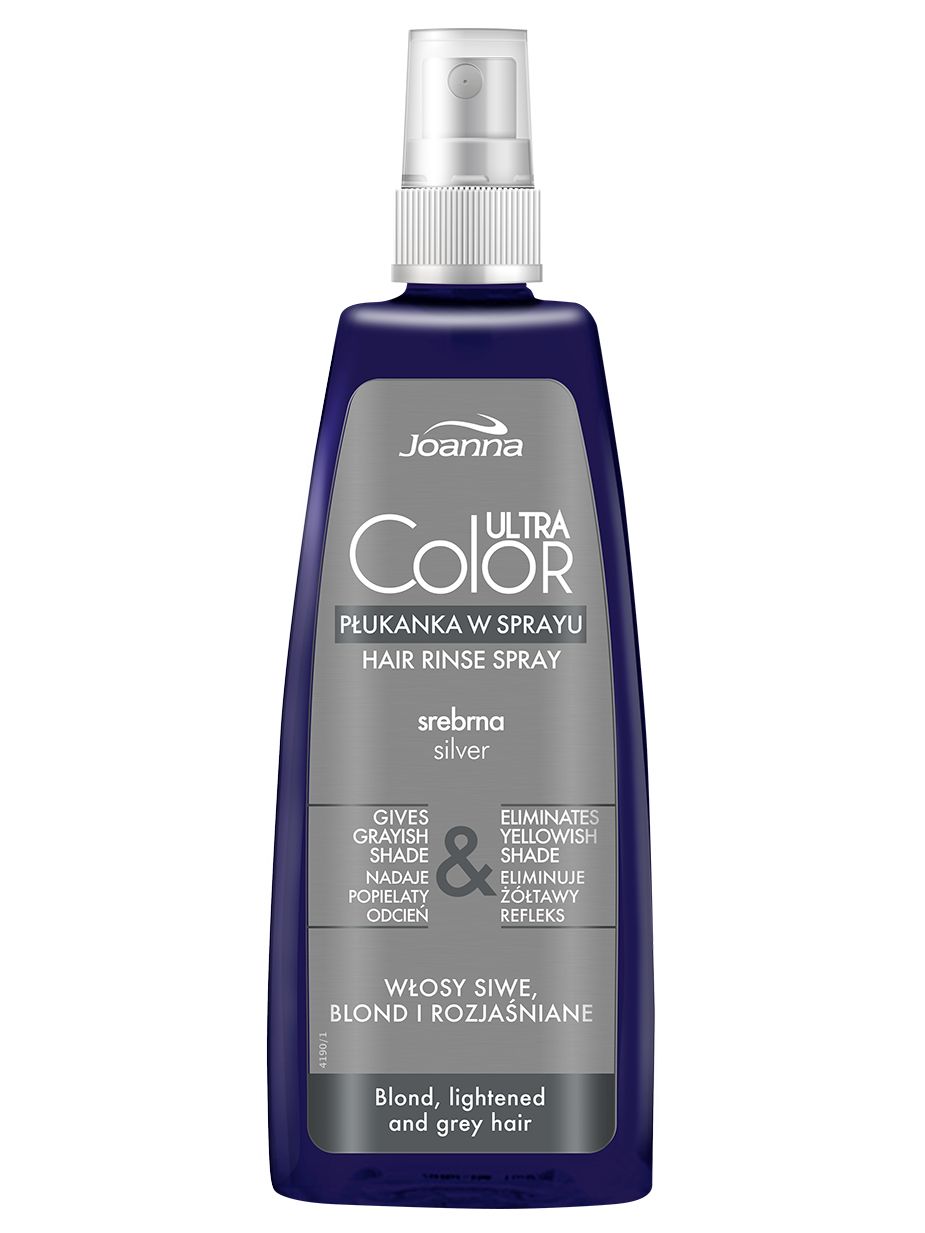 Płukanka w sprayu do włosów Joanna Professional Ultra Color  Srebrna 150 ml