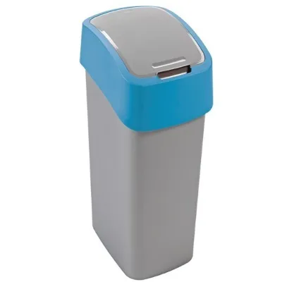 kosz-na-smieci-25-l-curver-flip-bin-niebieski-do-segregacji-stan-nowy