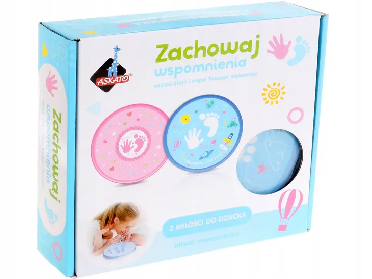 masa-odciskania-raczek-nozek-bobasa-odcisk-dloni-stan-nowy