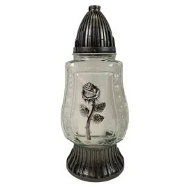 znicz-szklany-zp-1420-srebrna-roza