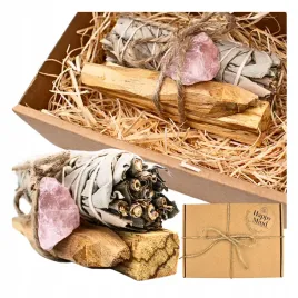 palo-santo-biala-szalwia-kwarc-rozowy-zestaw-do-oczyszczania-energii