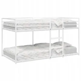vidaxl-lozko-pietrowe-bez-materaca-biale-90x200-cm-stal