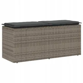 vidaxl-lawka-ogrodowa-z-poduszka-szara-110x40x44-cm-polirattan
