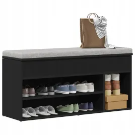 vidaxl-lawka-na-buty-czarna-102x305x45-cm-material-drewnopochodny
