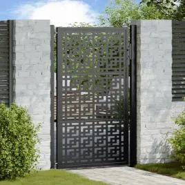 vidaxl-brama-ogrodowa-czarna-105x155-cm-stalowy-wzor-krzyza