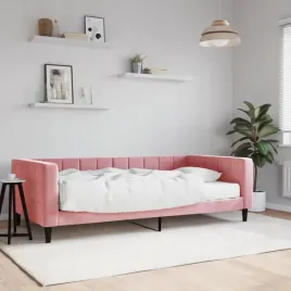 vidaxl-sofa-z-materacem-do-spania-rozowa-100x200-cm-aksamit