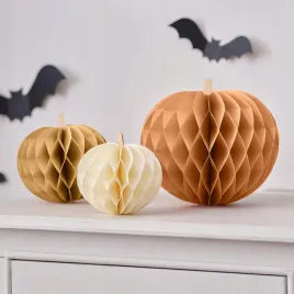 jesien-papierowy-plaster-miodu-dekoracja-dynia