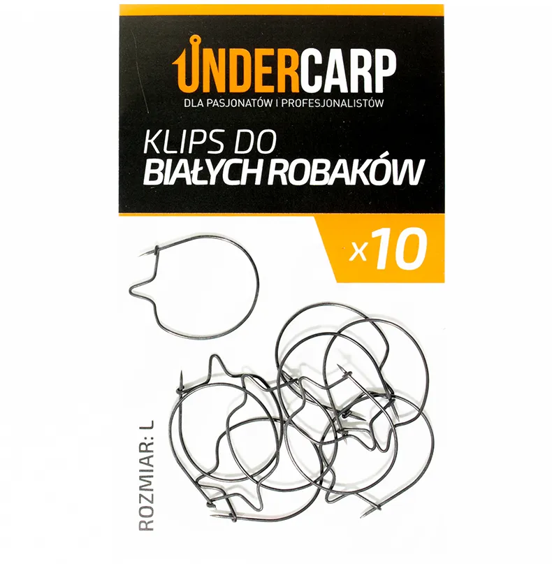 undercarp-klips-do-bialych-robakow-l-stan-nowy