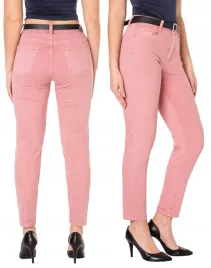 spodnie-damskie-bawelniane-jeans-z-prosta-nogawka-wysoki-stan-pasek-hw50-xs