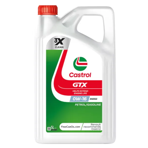 Castrol Olej Silnikowy GTX 0W-16 5L H AN2022