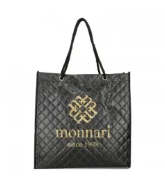 torebka-damska-shopper-monnari-czarna-pikowana