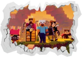 minecraft-film-naklejki-na-sciane-3d-70x50