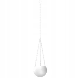 luminex-8104-flower-pot-with-hanging-chains-white