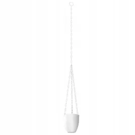 luminex-8101-flower-pot-with-hanging-chains-white