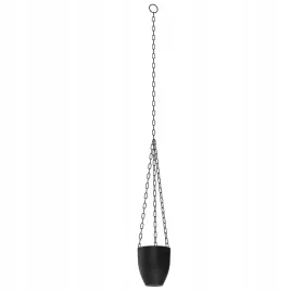 luminex-8100-flower-pot-with-hanging-chains-black