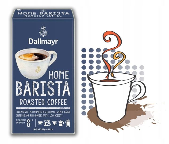 Dallmayr  BARISTA コーヒー 2種セット2キロ Dallmayr HOME BARISTA コーヒー 2種セット2キロ