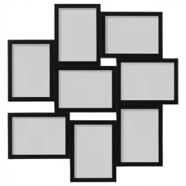 ramka-duza-na-8-zdjec-13x18-cm-czarna-vaxbo-ikea