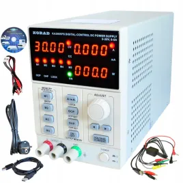 korad-ka3005ps-zasilacz-lab30v-5a-5xpamiec-usb-pc-przewody-7-koncowek