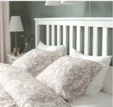 ikea-hemnes-lozko-podwojne-160x200-biala-bejca-marka-ikea