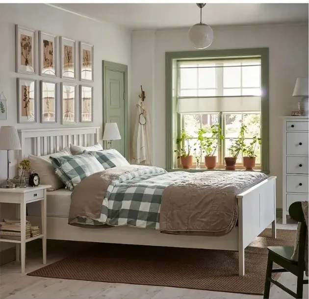 ikea-hemnes-lozko-podwojne-160x200-biala-bejca-powierzchnia-spania-szerokosc-cm-151-160-cm