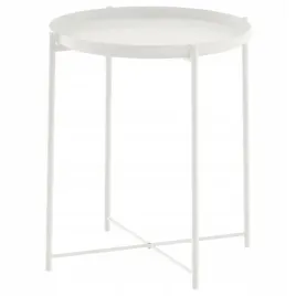 ikea-gladom-stolik-z-taca-bialy-45x53-cm