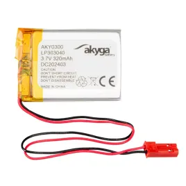akumulator-li-po-lp303040-akyga-aky0300-3-7v-320mah-pcm-zlacze-jst-2-pin