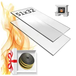 szyba-do-kominka-wymiar-51x32-zaroodporna-szklo-do-kominka-pieca-kozy